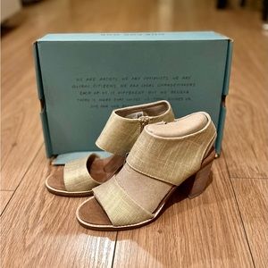 TOMS Majorca Cutout Wedge Sandals